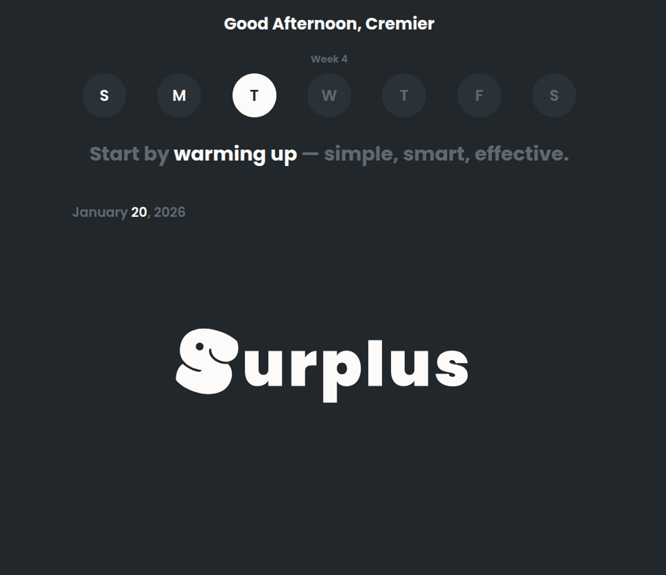 Surplus Mockup